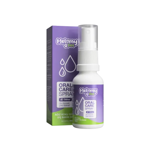 MELOMY PET AĞIZ KOKUSU GİDERİCİ DİŞ BAKIM SPREYİ 25 ML